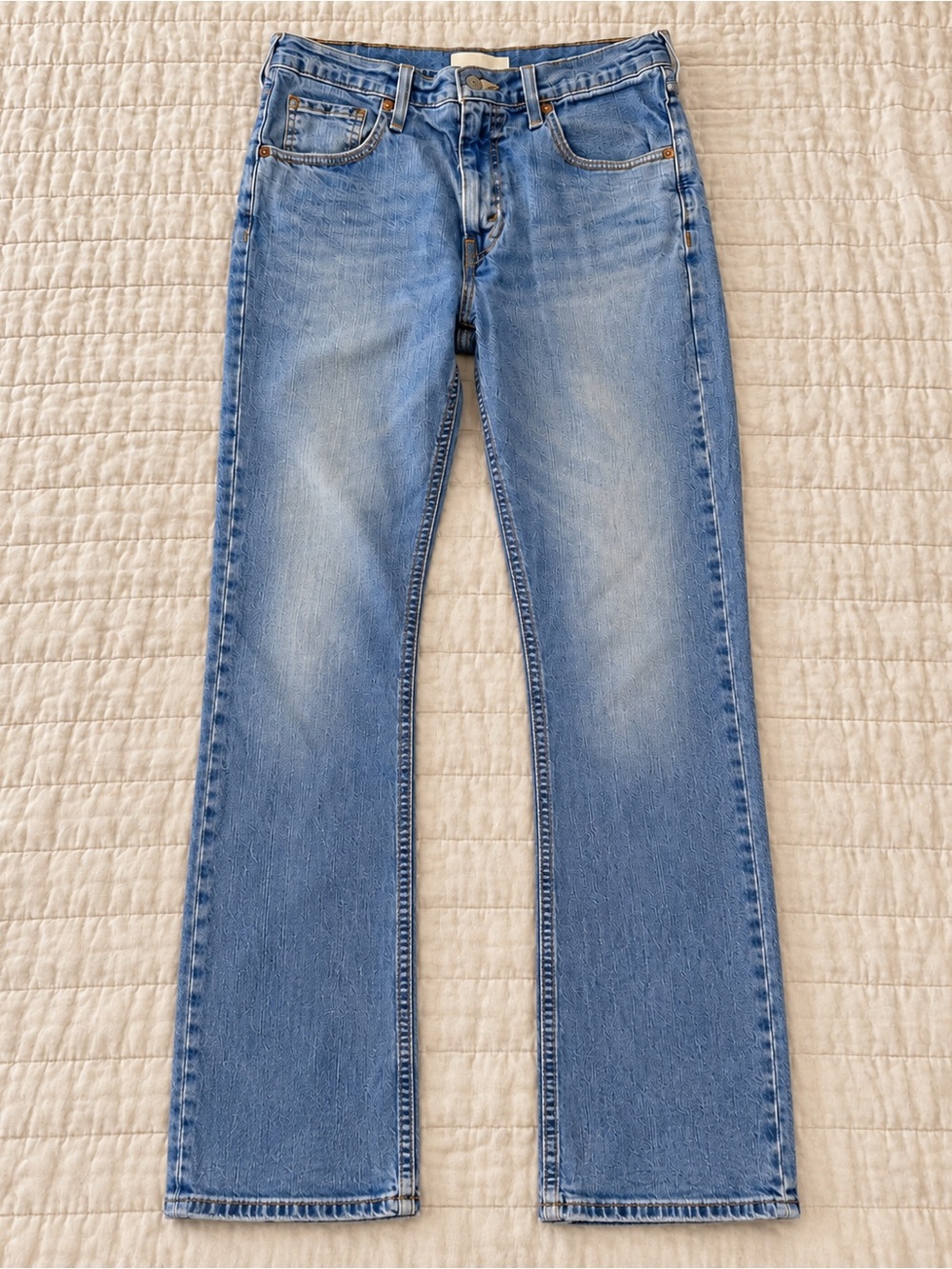 Levi's Medium Wash Straight Jeans